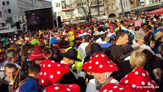 Sessionsstart in Köln 11.11.11